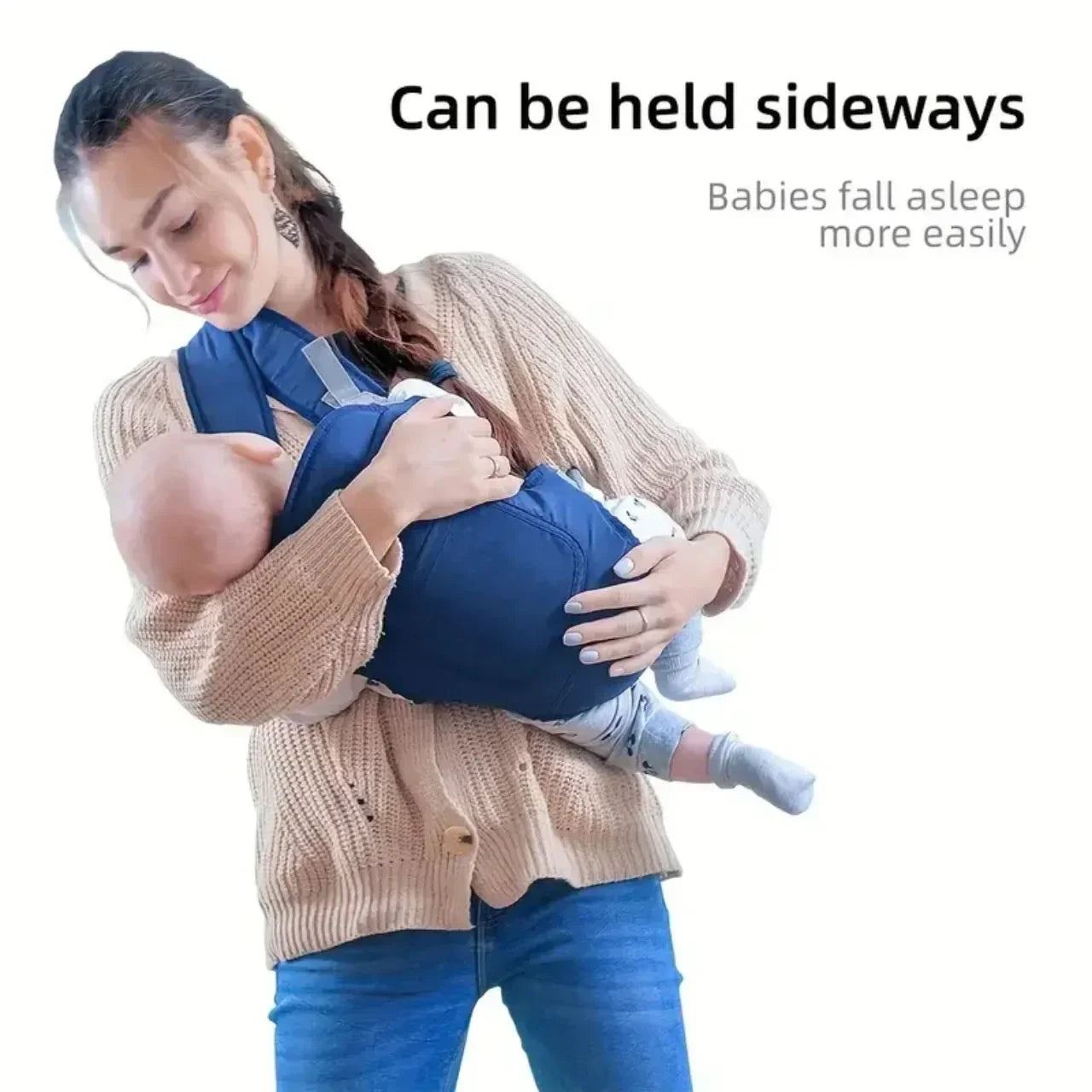 Baby Carrier Backpack Baby Bag Newborn Sling 4 in 1 Ergonomic Breathable Infant Babies Carrier Wrap Hipseat Waist Belt Backpacks